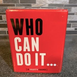 Who Can Do It Party Game